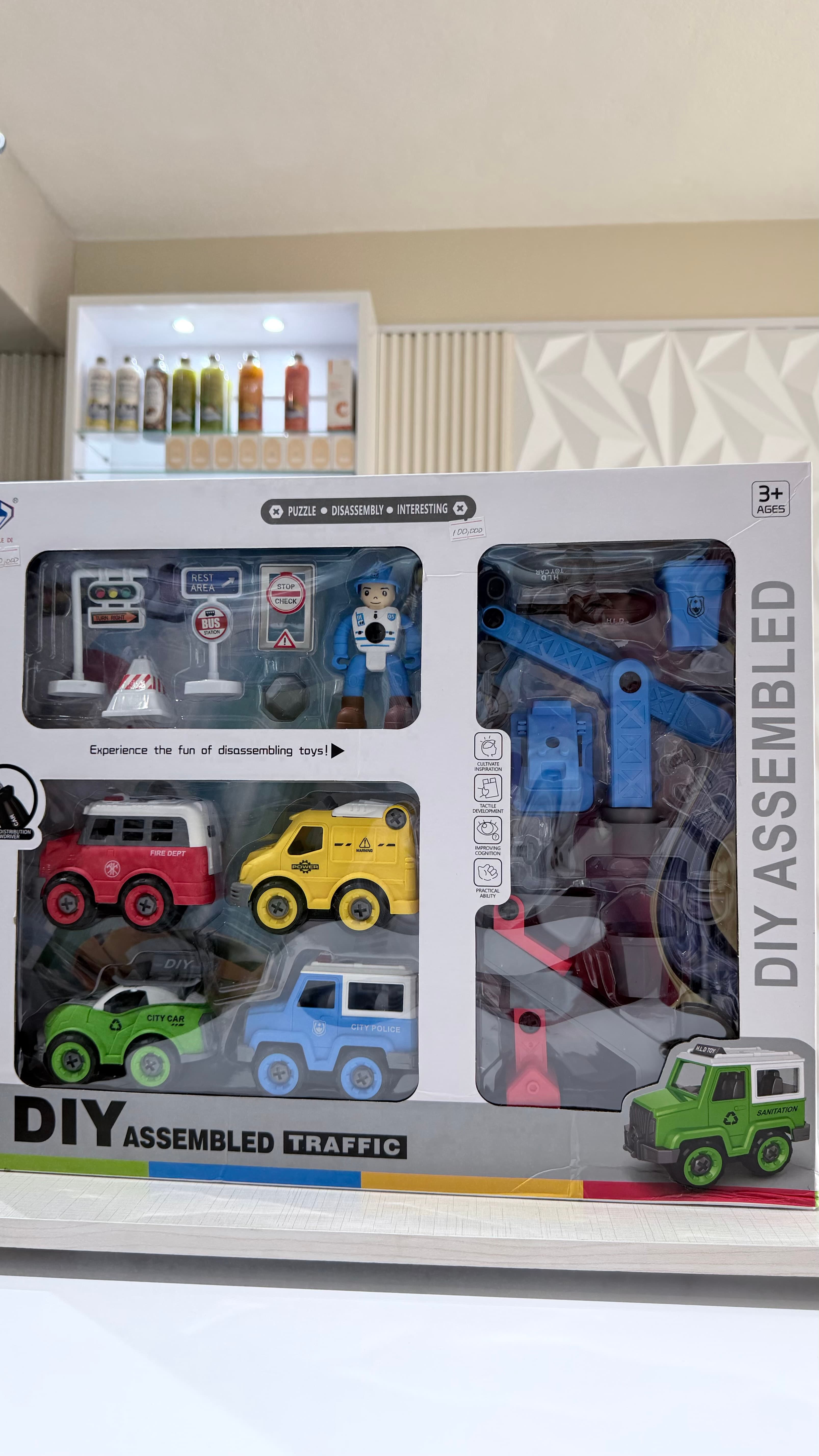 assemble play traffic | puzzle